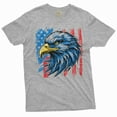 thumbnail image 5 of Men's patriotic USA T-shirt US flag tee shirt 4th of July American independence day tee shirt (XX-Large Military Green), 5 of 6