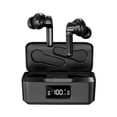 thumbnail image 2 of Oggfader Wireless Earbuds Wireless Earbuds 5.2 Bluetooth Headsets Light Weight Earphones With Microphone & Charging Case Digital Display Black, 2 of 8