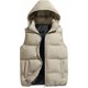 thumbnail image 1 of Chaleco acolchado de invierno para hombre con capucha extraíble para exteriores, 1 of 5