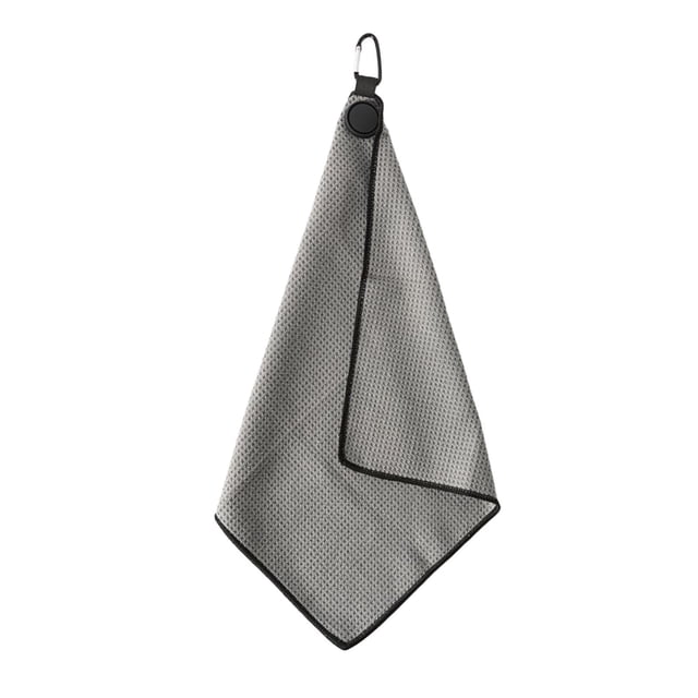 CSChome Golf Towel with Magnetic Hook Magnetic Microfiber Golf Towel Quick Drying Water Absorbent Waffle Pattern Cleaning Cloth