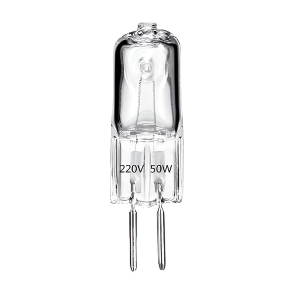 HIBIBUD 2026 New 10Pack Halogen Light Bulbs 10W 12V Dimmable 2 Pin Lamp Bulb Warm White Clear Capsule 2 Pin Base for Lighting