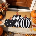 thumbnail image 6 of Halloween Pumpkin Welcome Door Mat, Funny Durable Non Slip Decorative Rugs for Bathroom Bedroom Kitchen Front Door, 6 of 6
