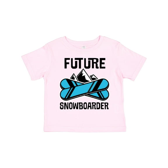 Inktastic Snowboarding Future Snowboarder Boys or Girls Toddler T-Shirt
