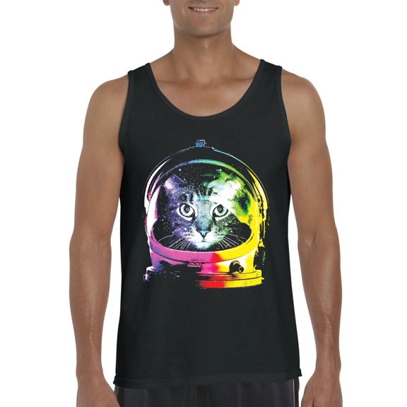 NIB - Men's Tank Top for Men - Space Cat