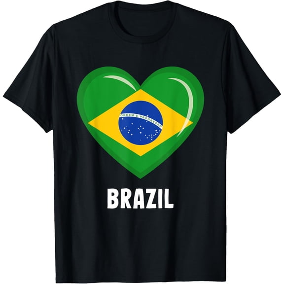 men and women can wear,Brazil Flag Jersey | Brazilian T-Shirt