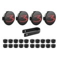 thumbnail image 2 of Oubit Wheel Lug Nut Cover,4pcs Hub Center Cap Wheel Lug Nut Cap Wheel Center Cap Kit Enhanced Durability, 2 of 9
