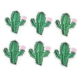 thumbnail image 3 of Cute Iron On Patches, Embroidered Patches Beautiful 6 Pcs  For Clothing For Shoes For Bags, 3 of 8