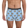 thumbnail image 2 of Goofa Terrier Printed Men's Boxer Briefs Underwear, Moisture-Wicking Underwear, Trunk,Soft and Breathable Cotton Underwear-Small, 2 of 9