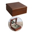 thumbnail image 4 of Caja de joyería organizador Salvador Con espejo bandeja de la joyería de las mujeres, 4 of 8