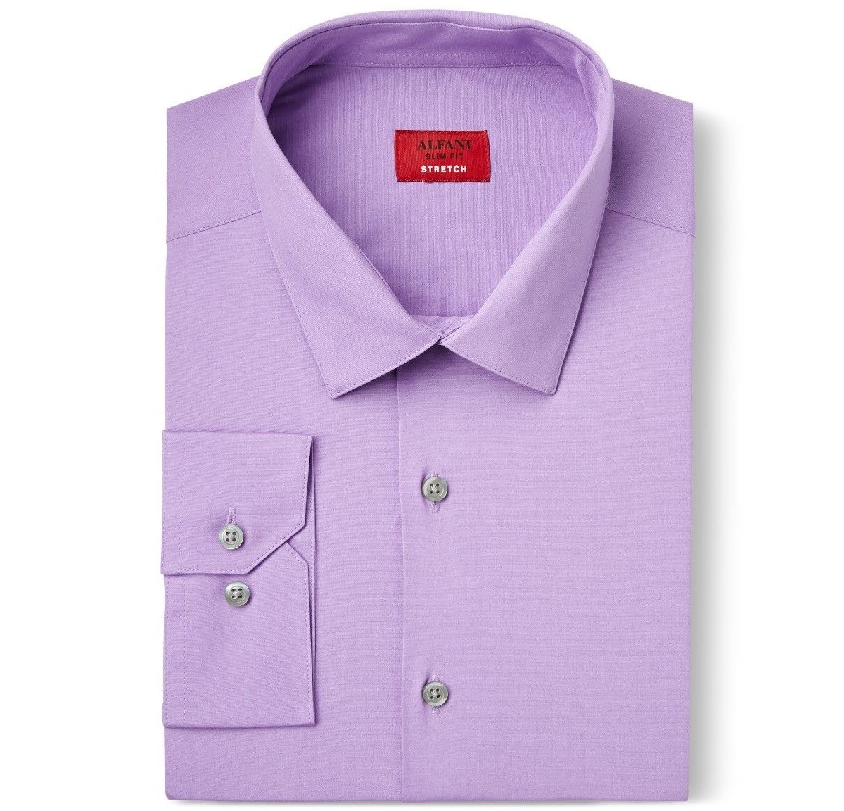 alfani slim fit stretch dress shirt