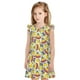 thumbnail image 1 of Fotbe Hippopotamus Vestido de Dormir para Niñas de 3 a 10 Años, Mangas Cortas, Estilo Princesa, Pijama Camisón con Mangas Voladas-X-Large, 1 of 6