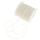 thumbnail image 1 of Cadena de de perlas semiredondas de 50 m, hilo de guirnalda, ropa para el hogar, decoración DIY, Beige Colcomx perlas de media cadena de perlas, 1 of 8