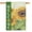 White-277, variant on Spring Summer Sunflower Garden Flag 28x40 Inch Double Side for Outdoor Courtyard Garden Decor Flowers Welcome Holiday Flag for Outside Decoration