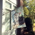 thumbnail image 2 of Carolines Treasures A Black Cat & a White Cat Flag Canvas House Size, 2 of 4