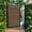 Brown, variant on VEIKOUS 6' x 3' Cedar Wood Garden Gate with Aluminum Frame, Lockable Full Enclosure Security Privacy Fence Gate for Yard, Brown