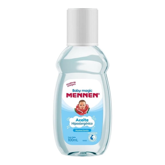 Aceite para Bebé Mennen Baby Magic es Hipoalergénico y Humectante 100 ml