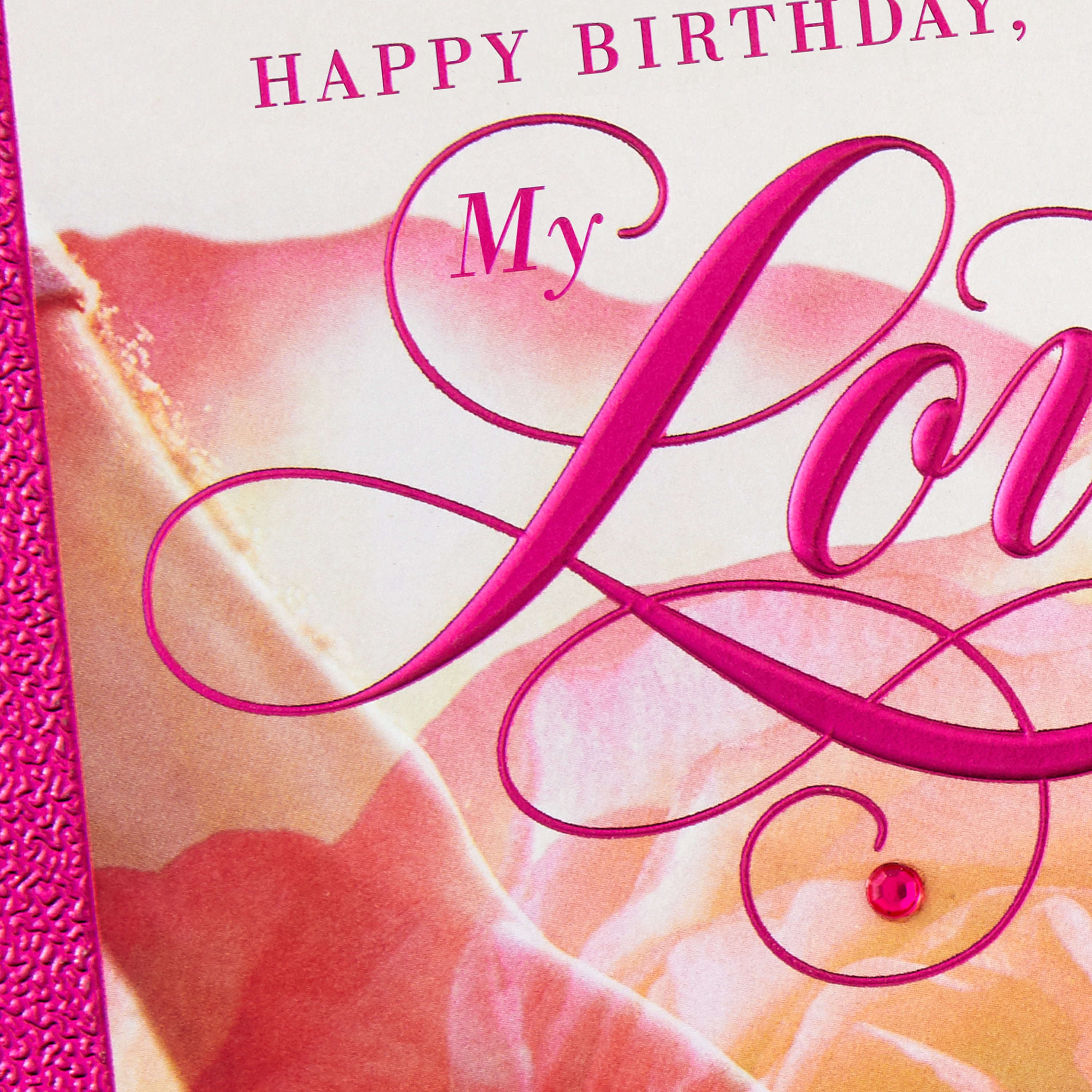 Hallmark Romantic Happy Birthday Greeting Card (so Lucky I Found You)