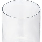 Better Homes & Gardens Clear Glass Ice Bucket with Silver Stainless Steel Tongs