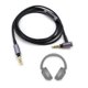 thumbnail image 5 of Cable de auriculares con micrófono Cable de audio para WH-1000XM2 XM3 XM4 WH-H900N 800, con control por cable, 5 of 5