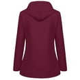 thumbnail image 1 of Veste Extérieure Coupe-Vent à Capuche Imperméable Manteau de Pluie pour Femmes, 1 of 6