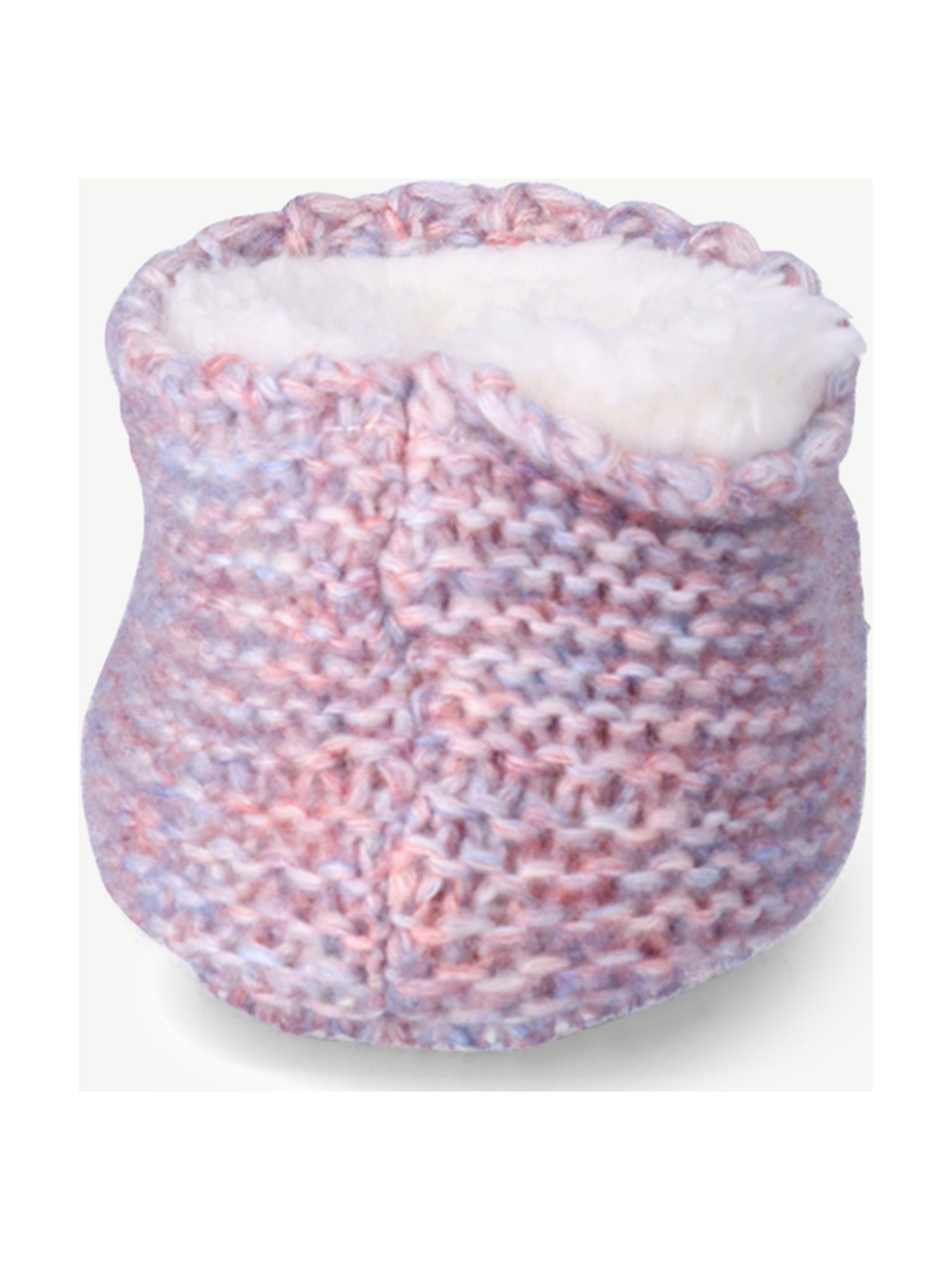 Joyspun Women's Knit Slipper Sock Booties, 1-Pack, One Size