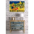 thumbnail image 2 of North Berwick, Scotland, Golf Coast, Vintage Promotional Poster (24x36 Giclee Gallery Art Print, Vivid Textured Wall Decor), 2 of 3