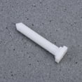 thumbnail image 4 of 6Pcs Plastic Toilet Seat Hinge Bolt Screw with Nuts and Washers Set 39 x 24mm, 4 of 7