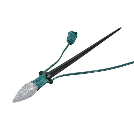 Christmas Novelty Novelty Lights 39022 Universal Light Stake Walkway Christmas Light Clip, 12