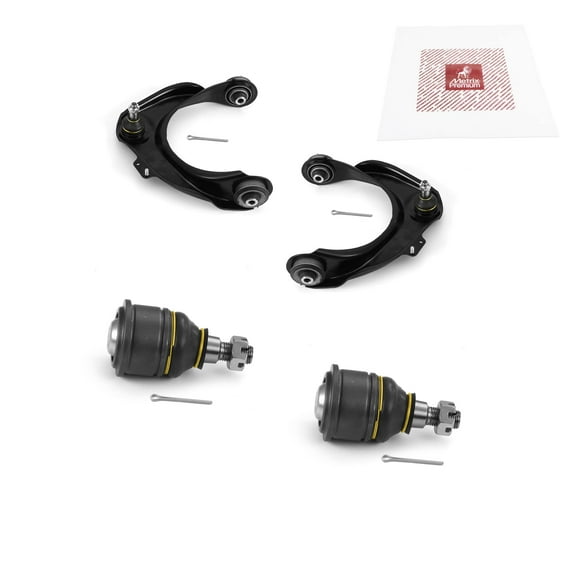 Metrix Premium Chassis Parts - 4 PC Front L/R Upper Control Arm & Front Lower L/R Ball Joint Kit Fits 01-03 Acura CL, 99-03 TL, 98-02 Honda Accord, Replacement RK620284 RK620285 K9643