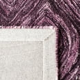 thumbnail image 6 of SAFAVIEH Ikat Kim Geometric Wool Runner Rug, Purple, 2'3" x 8', 6 of 7