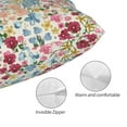 thumbnail image 4 of KLL Trendy Floral Design Pillow Covers Envelope Closure,Super Soft and Cozy Fuzzy Fleece Pillow Case Cover 20"x30", 4 of 7