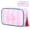 Pink, variant on Xdziklosj Mahjong Tile Bag for 166 American Tiles, Embroidered Zipper Storage Pouch (Case Only) for Game Party Travel Gatherings Blue
