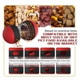thumbnail image 4 of Superbola Giratoria con Fugas de Comida Comida Lenta Juguete para Perros Suministros para Mascotas Rompecabezas para Perros Juguete Alimentador Lento Rojo, 4 of 5