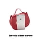 thumbnail image 3 of Bolso bandolera de piel de color liso para mujer, bolso de hombro, bolso de pecho, bolso de piel, bolso rosa para mujer, 3 of 5