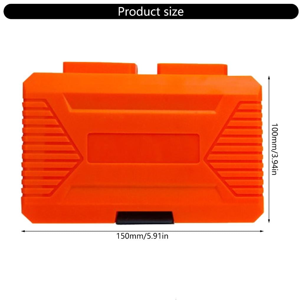 CEORPER Set of 39 Multipurpose Screwdriver Drill Bit Set with Socket and Connecting Rod for Various Home Projects