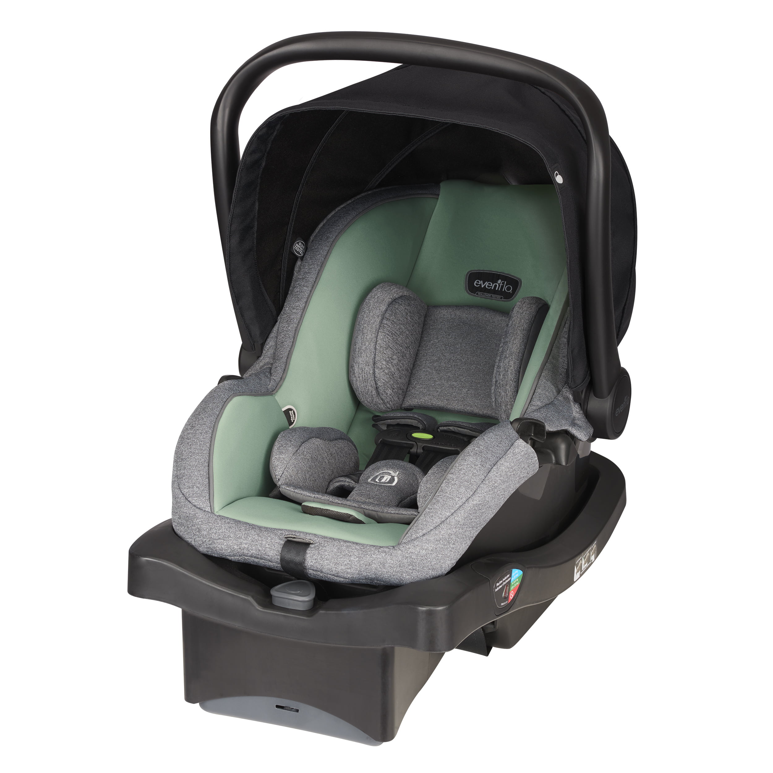 evenflo advanced sensorsafe litemax infant car seat stroller