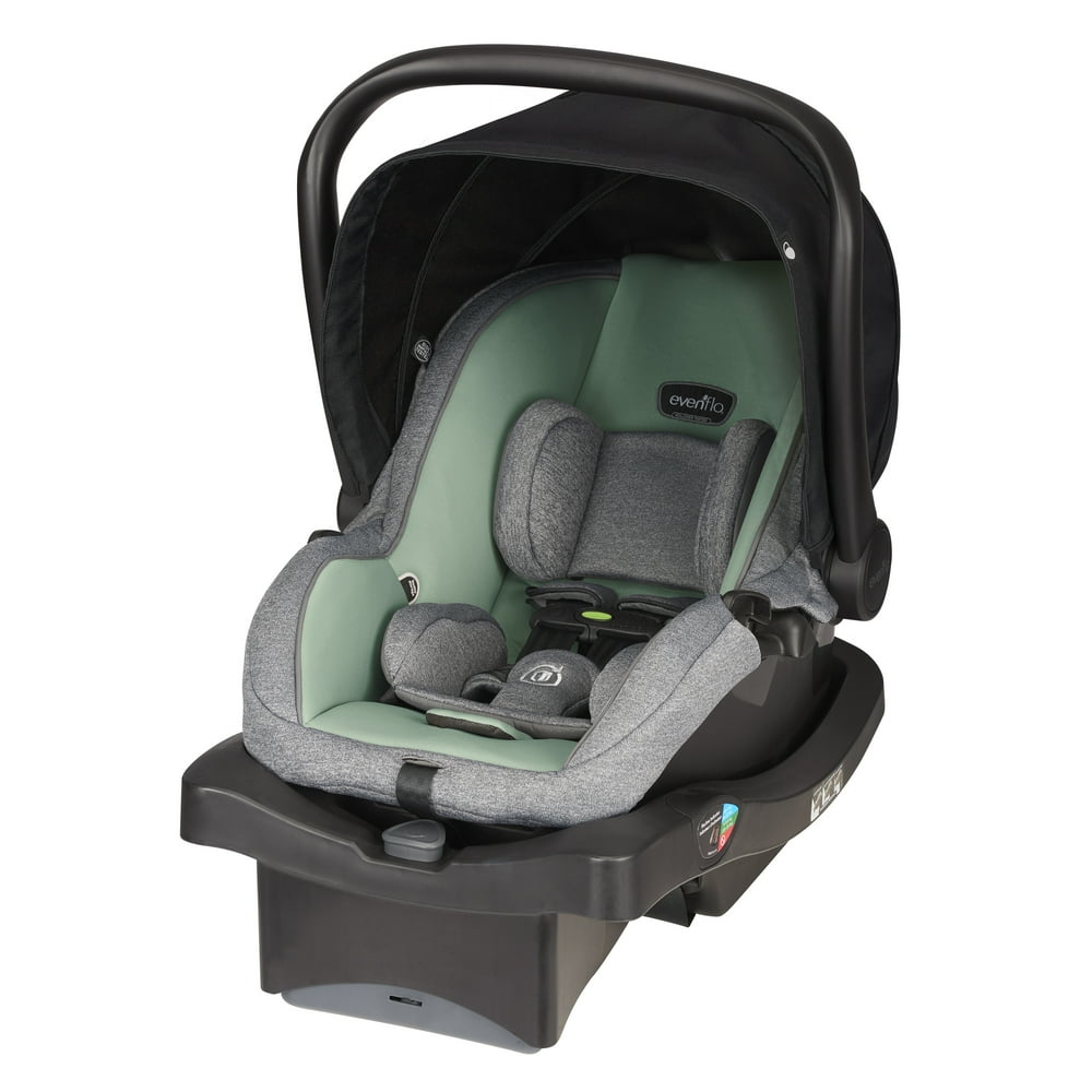 Evenflo Advanced SensorSafe LiteMax Infant Car Seat, Raven Eco