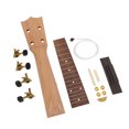 thumbnail image 1 of Kit de cou de ukulélé, pont bouton de guitare couli, 1 of 7
