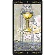 Golden Universal Tarot Deck, (Hardcover)