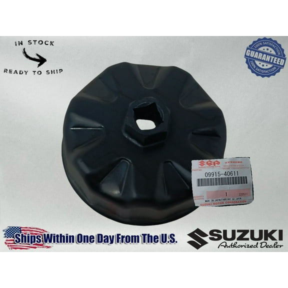 Suzuki OEM Oil Filter Socket Gsxr Gsx Dl Vl Vs Sv Tl Boulevard 09915-40611
