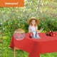 thumbnail image 2 of Red TableclothsDisposable Plastic Tablecloths for Rectangular Tables (Pack of 12)Premium plastic tablecloths for parties,outdoor 137.16 cm x 274.32 cm, 2 of 4