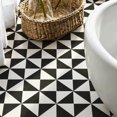 thumbnail image 6 of 10Pcs Triangle Geometric Self-Adhesive Floor Tiles,12x12 In Cover 10 Sq.Ft,Self-Adhesive DIY Vinyl Flooring,Removable,Waterproof & Anti-Slip,for Bathroom,Kitchen,Walls,Bedroom,Stairs,Home, 6 of 8