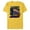 Yellow, variant on Marvel Ant-Man and the Wasp: Quantumania Kang with Time Ship - Short Sleeve Blended T-Shirt for Adults - Customized-Yellow