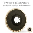 thumbnail image 3 of Premium Felt Polishing Flap Disc for Angle Grinders – Effortless Mirror Finish, Wool Felt Flap Polishing Disc, High-Density Compressed WoolPolishingDisc, for Metal, Marble Stone (2 PCS), 3 of 7