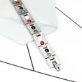 thumbnail image 4 of Sonducket de terapia magnética magnética hipoalergénica de acero titanio elegante y elegante Ropa, zapatos y accesorios Miscelánea masculino, 4 of 6