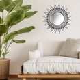 thumbnail image 7 of 9.84inch Decorative Hanging Wall Small Vintage Frame Mirror Easy Mounting Great for Bathroom Home Decor, 7 of 7