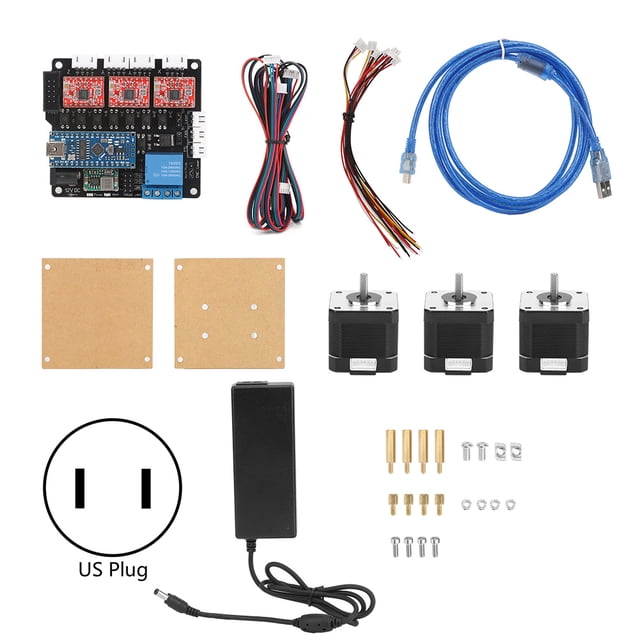 Accesorios de motor paso a paso, kit de máquina de grabado Control de la máquina de grabado Tablero de control Kit de máquina de grabado Rendimiento confiable