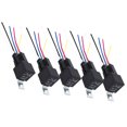 thumbnail image 3 of 5 Pcs Car Relay Durable Professional Prime 5pin 12V 40A Sturdy Car Relay for Motor, 3 of 6