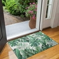 thumbnail image 2 of Non-Skid Door Mat - Innovative Design 30x17 Inch Protection Welcome Mat Tropical Leaves Switch Rug for Entryway Porch Entryway Home, 2 of 7