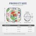 thumbnail image 6 of Uemuo Mushroom and Frogs Printed 2 PCS Car Windshield Sun Shade, Auto Sun Heat and UV Rays Blocker, Foldable Automotive Front Window Sunshade Protector, 6 of 7